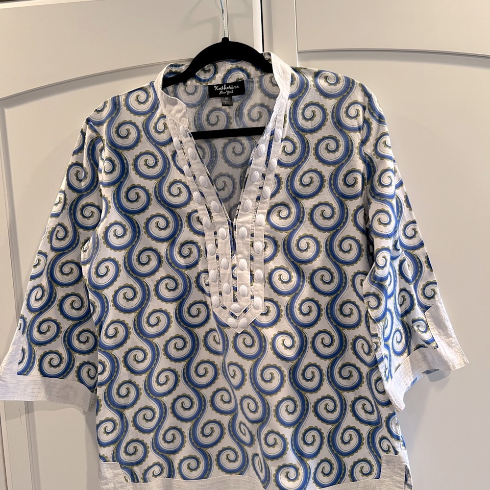Katherine New York tunic top Size M